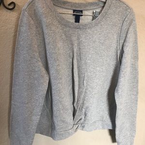 Scoop brand. Cotton sweatshirt, size 12-14, grey, preloved